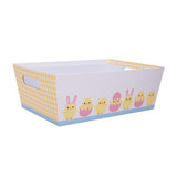 Load image into Gallery viewer, Large Easter Paper Basket - 33.5cm x 23.5cm x 12cm