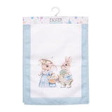 Load image into Gallery viewer, Canvas Printed Easter Old World Bunny Table Runner - 33cm x 180cm