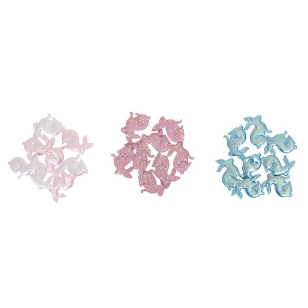 8 Pack Easter Bunny Motifs - 3.5cm x 4.5cm