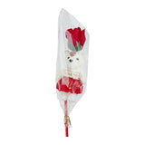 Load image into Gallery viewer, Single Bear With Rose Stem - 48cm