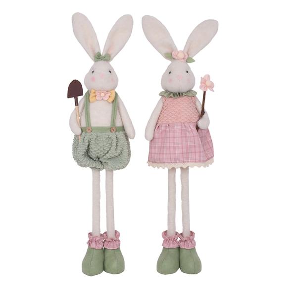 Extendable Boy Or Girl Bunny - 18cm x 11cm x 57cm