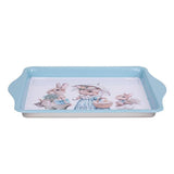 Load image into Gallery viewer, Metal Old World Easter Tray - 21.5cm x 14.5cm