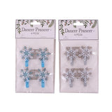 Load image into Gallery viewer, 4 Pack Snowflake Pegs