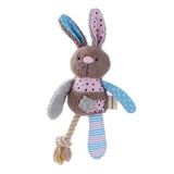 Load image into Gallery viewer, Patchy Pals Plush Bear Pet Toy With Rope - 32cm x 17cm x 6cm