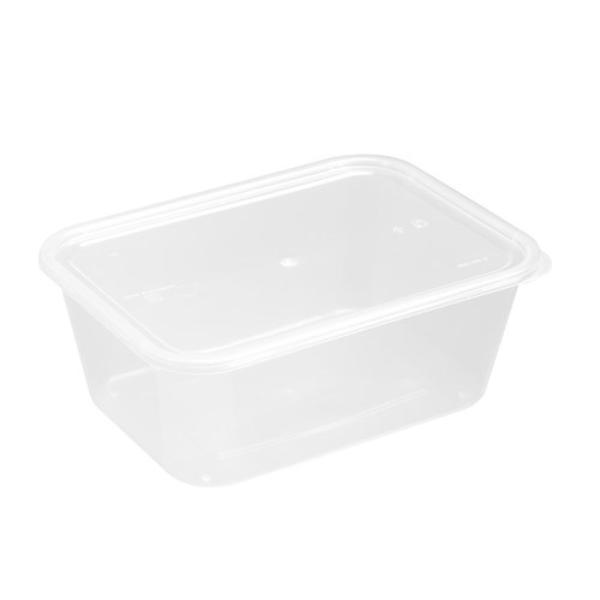 10 Pack Rectangle Reusable Food Container - 1.5L