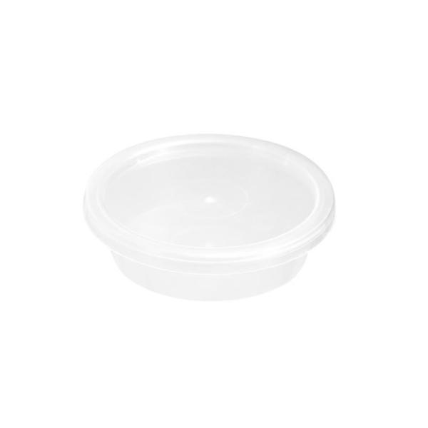 25 Pack Round Reusable Sauce Container - 50ml