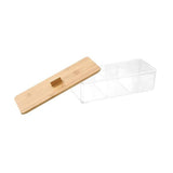 Load image into Gallery viewer, Boxsweden Bano Container With Bamboo Lid - 23.5cm x 8cm