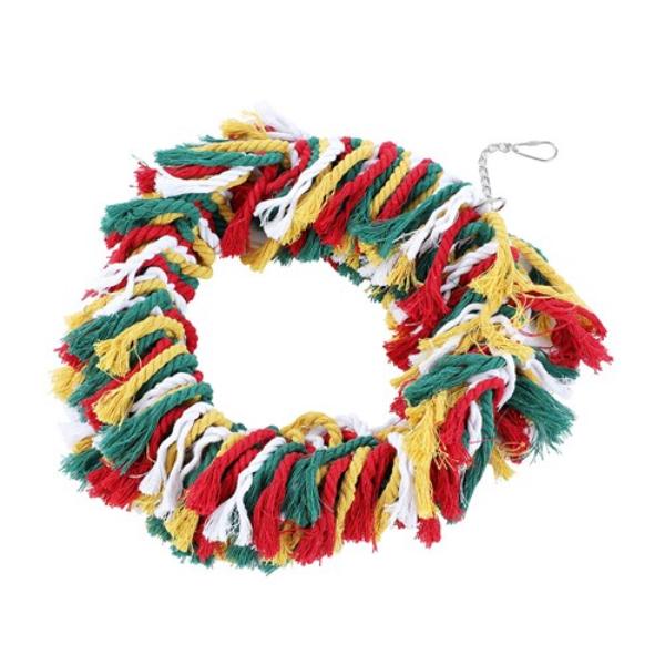 Parrot Rope Ring Toy - 44cm x 30cm