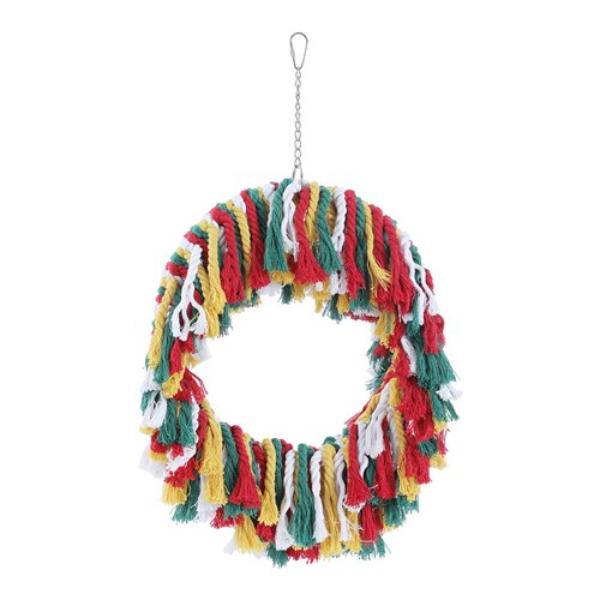 Parrot Rope Ring Toy - 44cm x 30cm