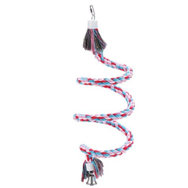 Extra Large Spiral Parrot Rope Toy - 55cm x 26cm