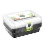 Load image into Gallery viewer, 8 Pack Lemon & Lime Reusable Meal Prep Food Container - 1500ml