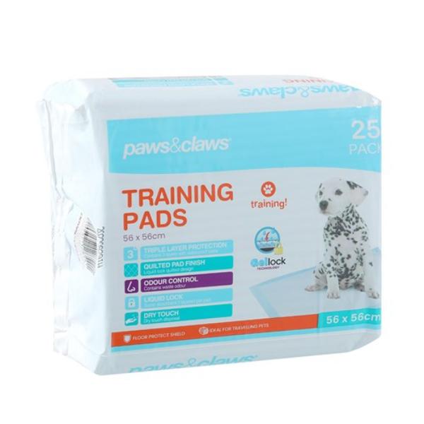 25 Pack Antibacterial Training Pads - 56cm x 56cm