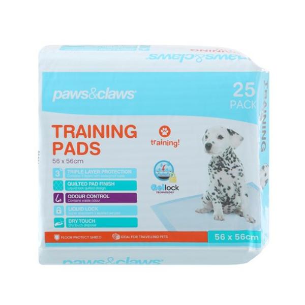 25 Pack Antibacterial Training Pads - 56cm x 56cm
