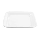 Load image into Gallery viewer, Lemon & Lime White Square Serving Food Snacks Platter - 40cm x 40cm