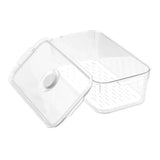 Load image into Gallery viewer, Boxsweden Rectangle Crystal Clear Fresh Green Saver Fresh Storer Container - 4L