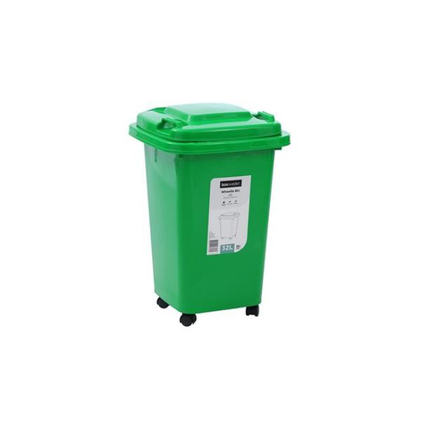 Boxsweden Wheelie 32L Storage Bin - 39.5cm x 34.5cm x 53cm