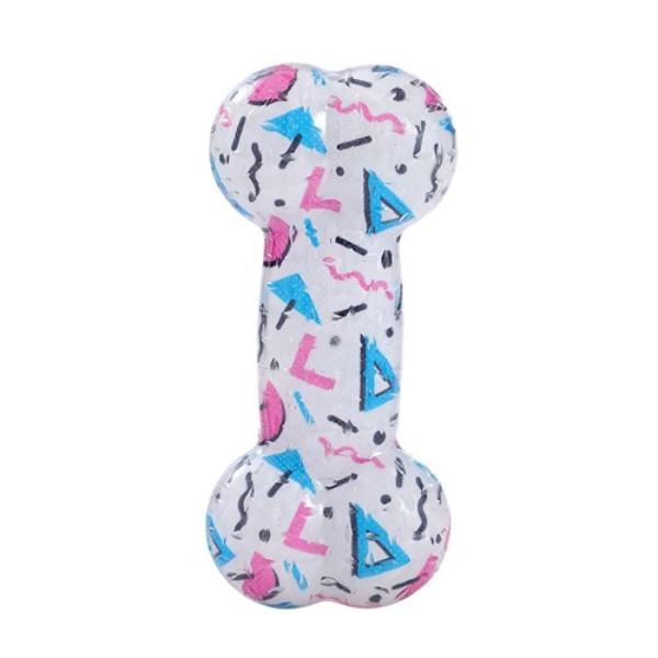 Dazzle Bone Tpr Chew Toy - 16.5cm x 7.5cm x 4cm