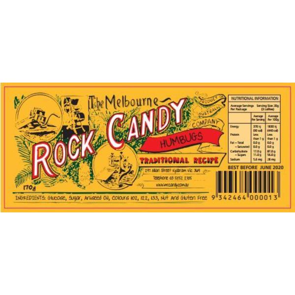Humbugs Rock Candy - 170g