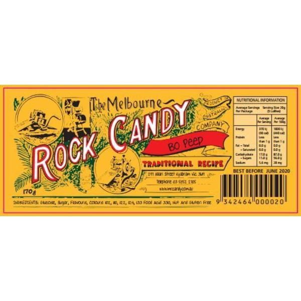 Rosy Apple Bo Peep Rock Candy - 170g