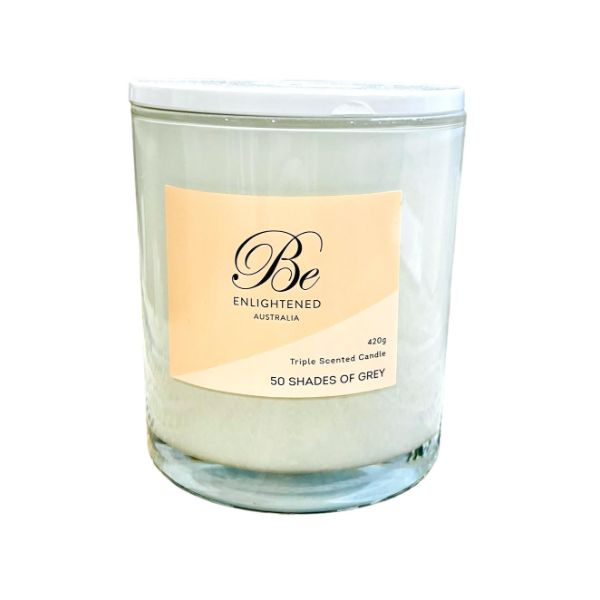 Be Enlightened 50 Shades Of Grey Triple Scented Candle - 420g