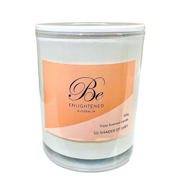 Be Enlightened 50 Shades Of Grey Triple Scented Candle Petite - 100g