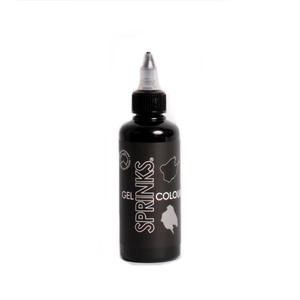 Sprinks Black Gel Colour - 100ml