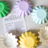 Load image into Gallery viewer, 24 Pack Pastel Blue Bloom Baking Cups - 4.4cm x 3cm