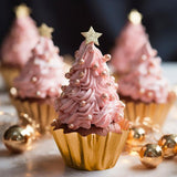 Load image into Gallery viewer, 24 Pack Gold Bloom Baking Cups