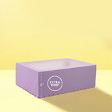 Load image into Gallery viewer, Pastel Lilac 12 Holes Papyrus Scalloped Tall Cupcake Box