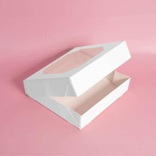 5 Pack Large Mixed Colours Papyrus Scalloped Treat Box