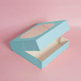 Load image into Gallery viewer, 5 Pack Large Mixed Colours Papyrus Scalloped Treat Box