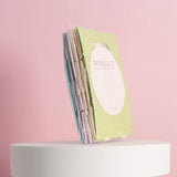 Load image into Gallery viewer, 5 Pack Small Mixed Colours Papyrus Scalloped Treat Box