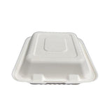 Load image into Gallery viewer, 20 Pack Eco Friendly Zafpack Sugarcane Clemshell - 22cm x 20cm x 4.5cm