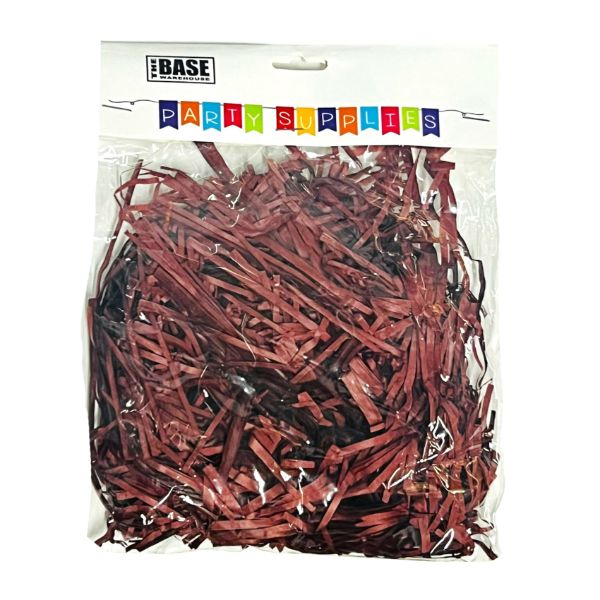 Burgundy Shredded Paper - 50g