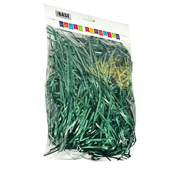 Metallic Green Shredded Paper - 50g