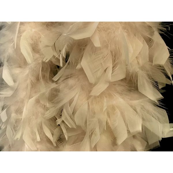 Brown 60g Feather Boa - 150cm