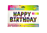 Load image into Gallery viewer, Happy Birthday Foil Balloon Banner