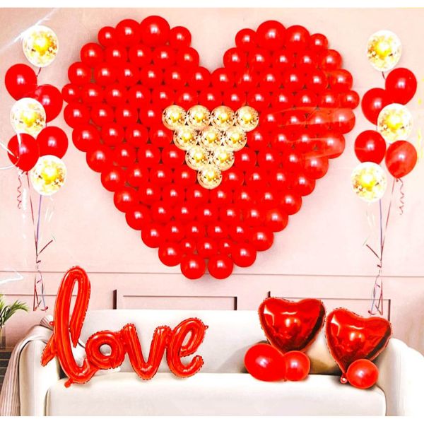 Love Heart Shape Balloon Set