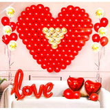 Load image into Gallery viewer, Love Heart Shape Balloon Set
