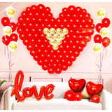 Load image into Gallery viewer, Love Heart Shape Balloon Set