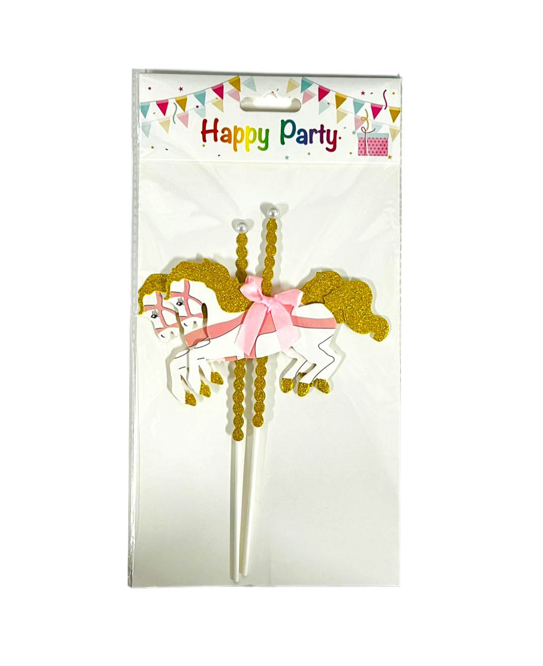 2 Pack Horse Cake Topper