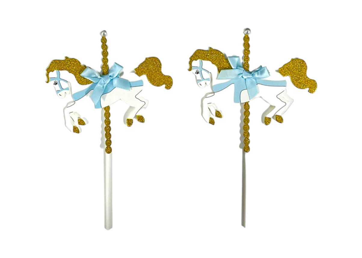 2 Pack Horse Cake Topper