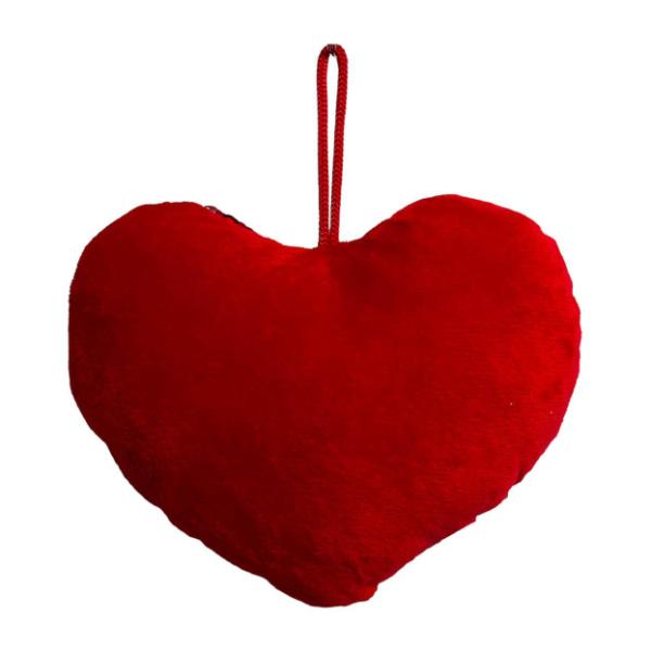 Red Valentines Seqiun Love Heart Hanging Plush - 20cm