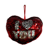 Load image into Gallery viewer, Red Valentines Seqiun Love Heart Hanging Plush - 20cm
