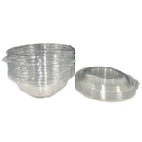 Load image into Gallery viewer, 12 Pack Clear Bowls With Lids - 24oz