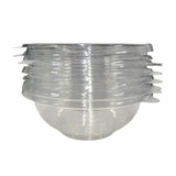 Load image into Gallery viewer, 12 Pack Clear Bowls With Lids - 24oz
