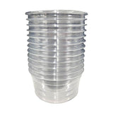 Load image into Gallery viewer, 12 Pack Clear Cups With Lids - 12oz
