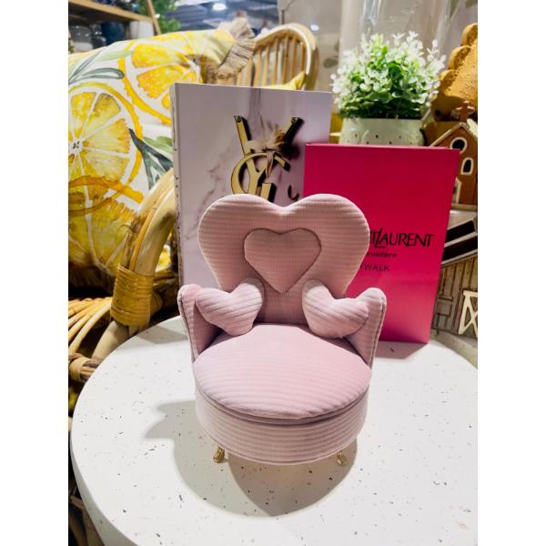 Pink Chair Jewellery Box