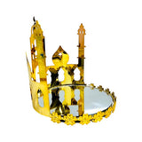 Load image into Gallery viewer, 2 Set Of Round Ramadan Mirror Accent Trays