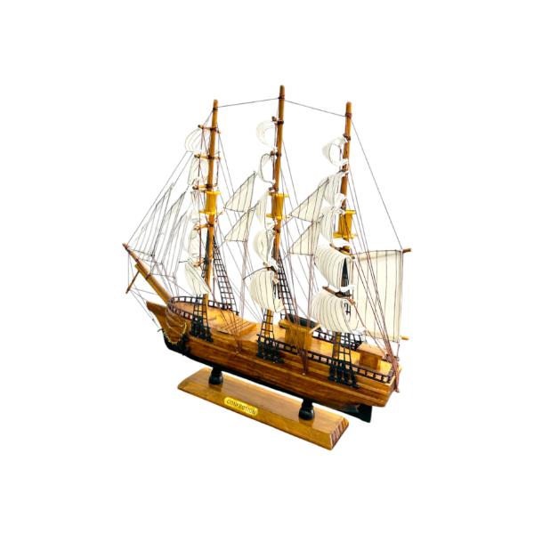 Assorted Wooden Model Sail Boat - 50cm